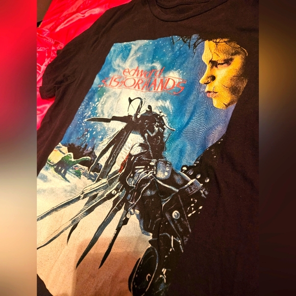Edward Scissorhands Unisex Tee | Size Medium | Johnny Depp, Tim Burton - Picture 1 of 5